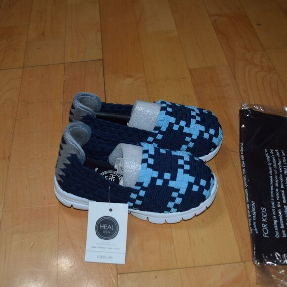 NEW! Heal USA Bailey Shoes - Slip-Ons Toddler Girls Sz 10 MEMORY FOAM - Picture 3 of 3